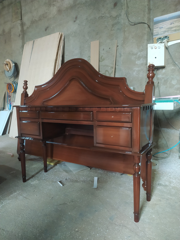 سرویس خواب ۲نفره چوبی مدل سزار